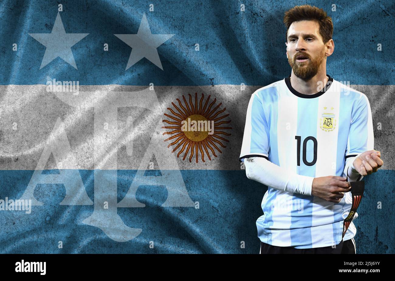 Lionel messi argentina jersey hi-res stock photography and images - Alamy