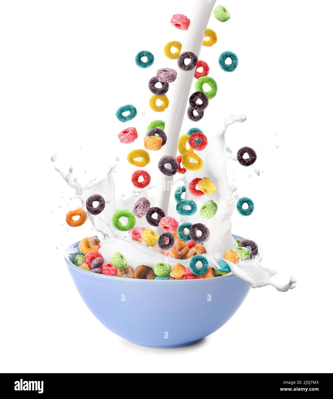 Sugar puff cereal milk Cut Out Stock Images & Pictures Alamy