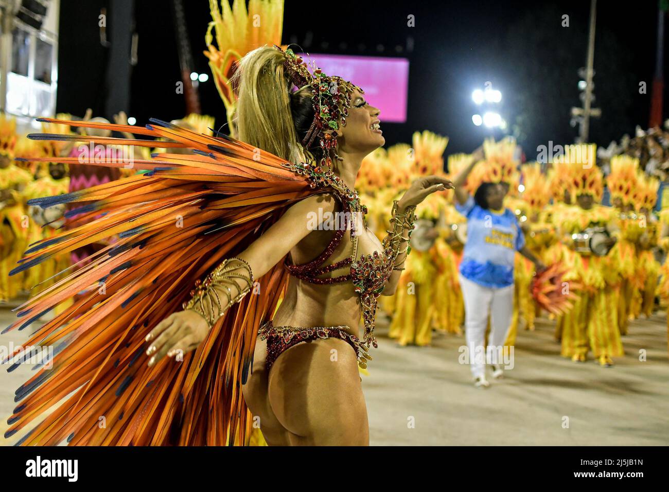 RJ - Rio de Janeiro - 23/04/2022 - CARNIVAL RIO 2022, PARADE ...