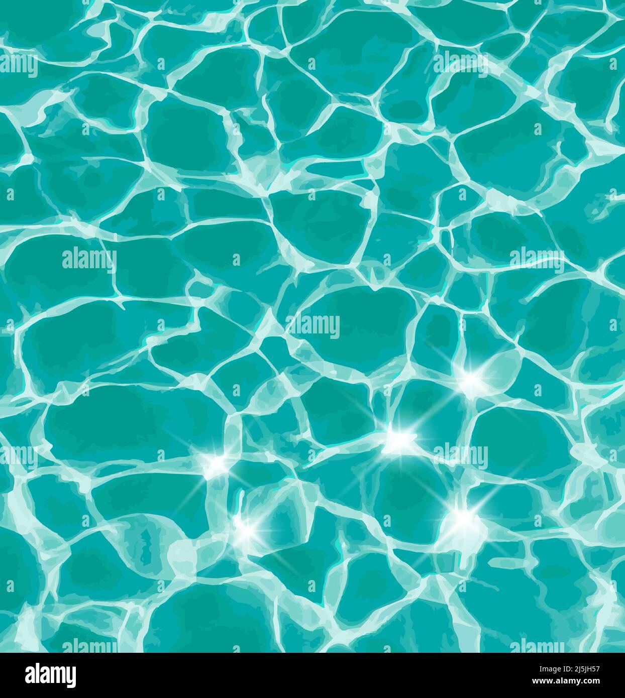 Sea sparkling water vector illustration Stock Vector Image & Art Alamy