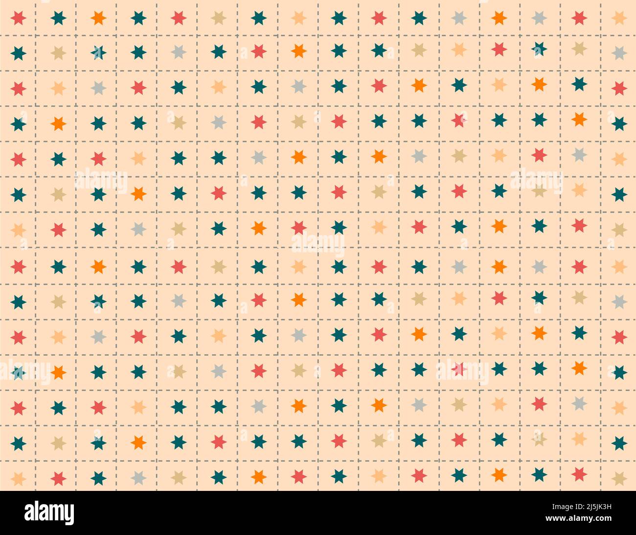 Colorful star pattern wallpaper background. Vector illustration Stock ...