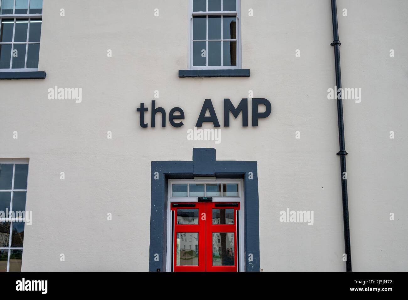 Derry, UK- April 13, 2022: The AMP Growth Incubator at Ebrington Square in Derry Stock Photo