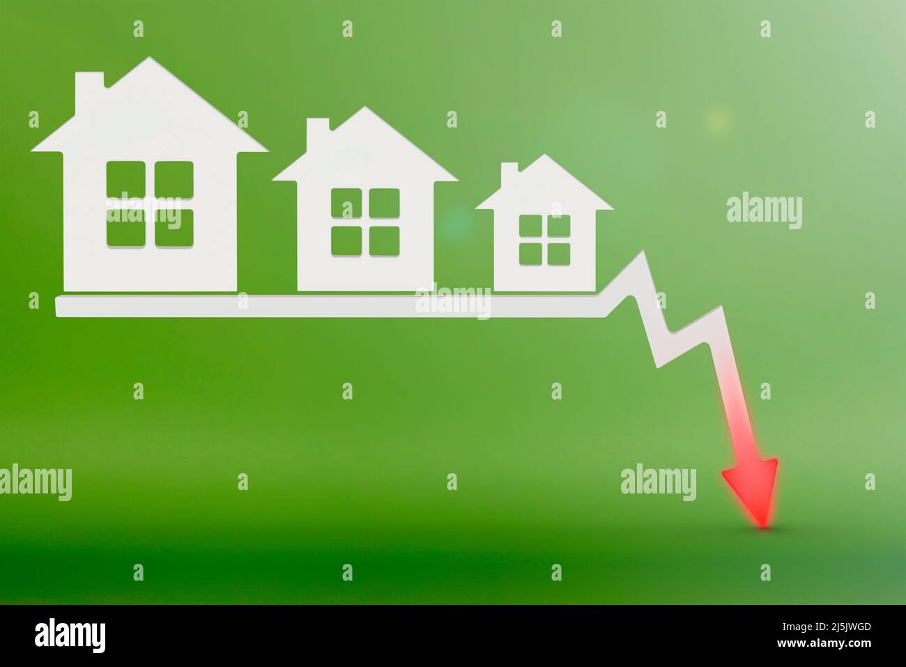 Real estate value in 2022. Sale and collapse of the value of real