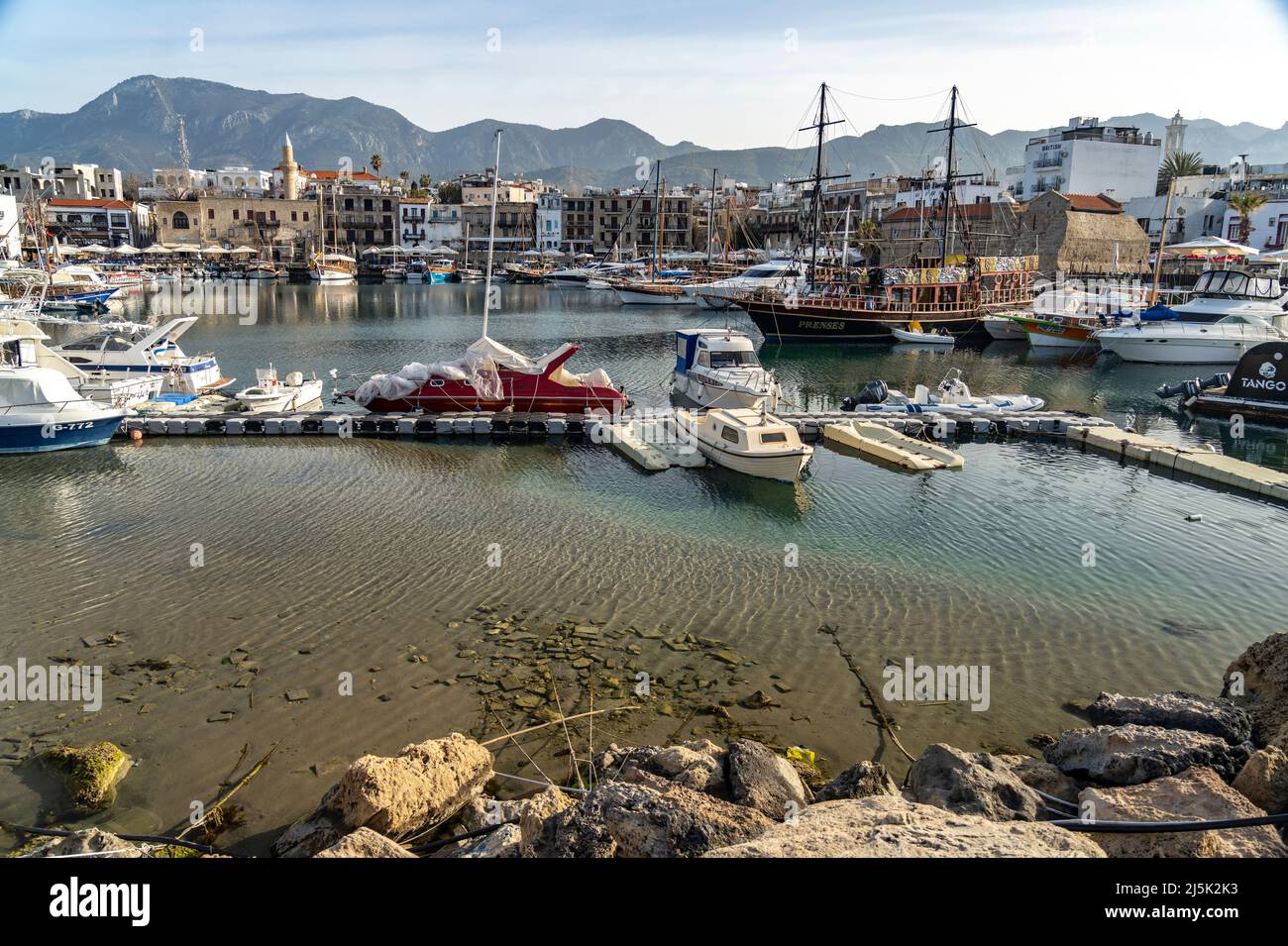 Hafen von Kyrenia oder Girne, Türkische Republik Nordzypern, Europa