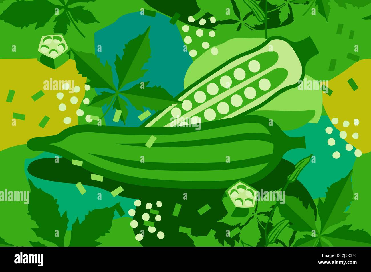 Ladyfinger Stock Vector Images Alamy