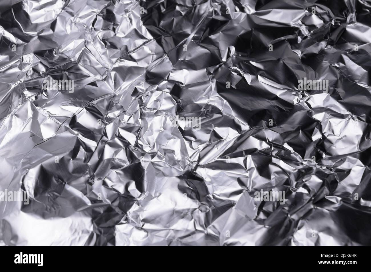 Colored Aluminum Foil Stock Photo - Download Image Now - Abstract