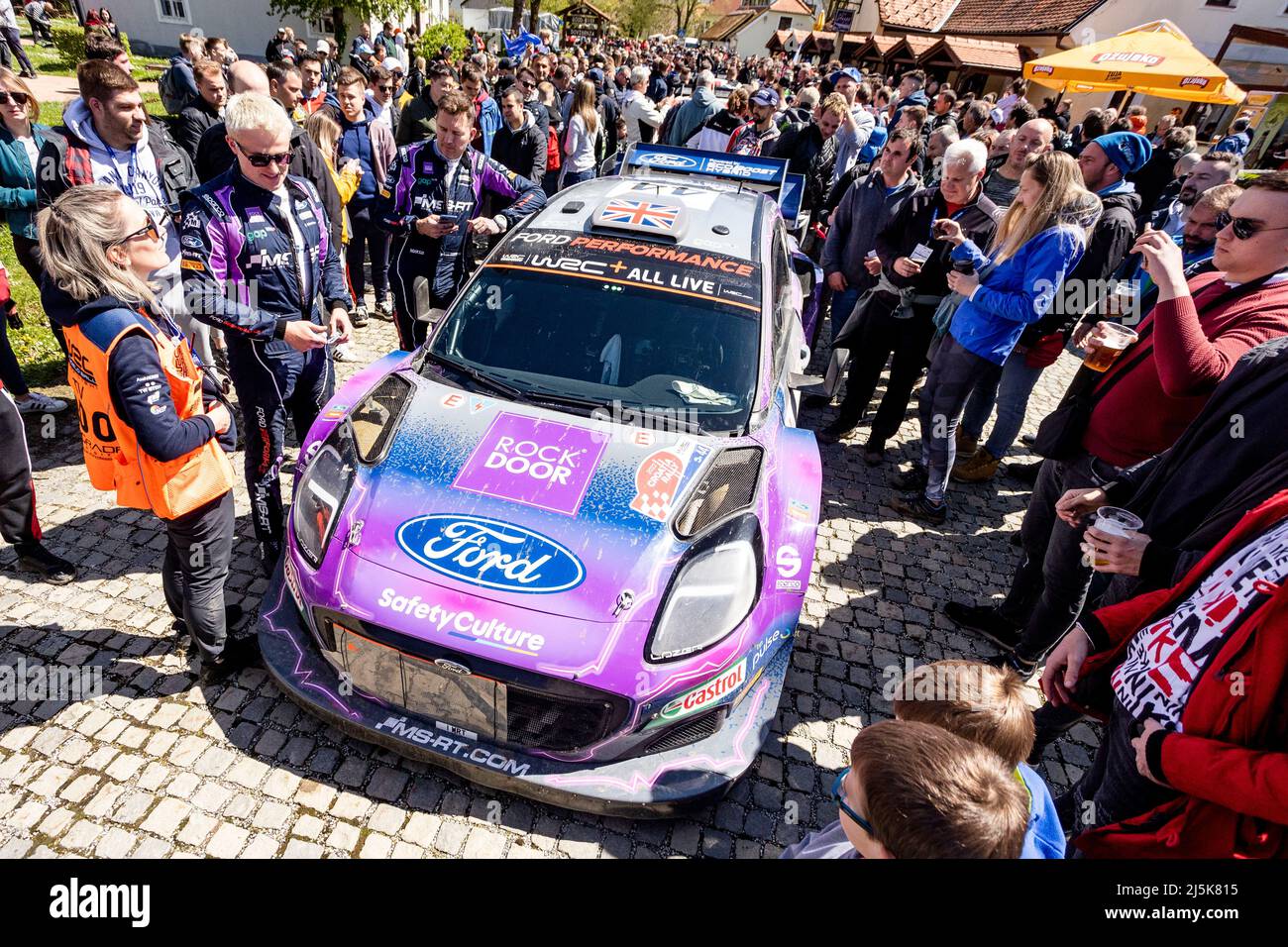 GREENSMITH Gus (gbr), M-Sport Ford World Rally Team, Ford Puma Rally1,  portrait during the Croatia Rally 2022, 3rd round of the 2022 WRC World  Rally Car Championship, from April 21 to 24,