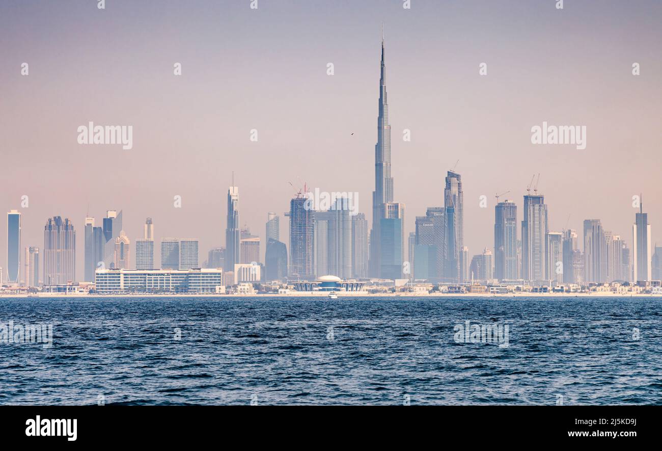 United Arab Emirates Burj Khalifa Desert Du' Trucker Cap