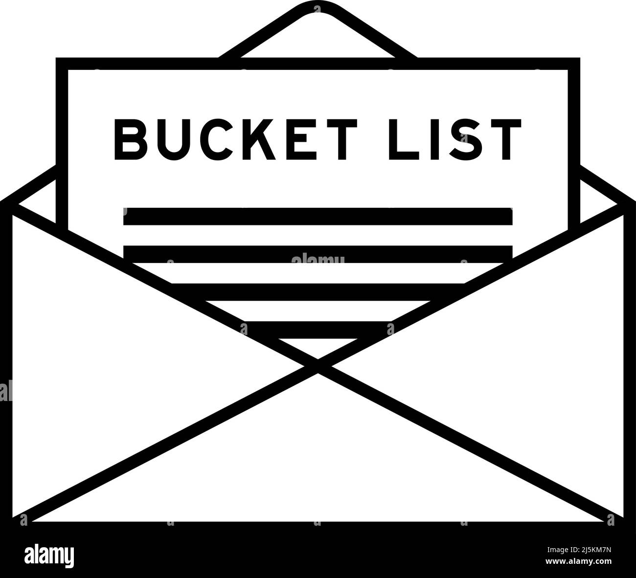 Bucket list activity Stock Vector Images Alamy
