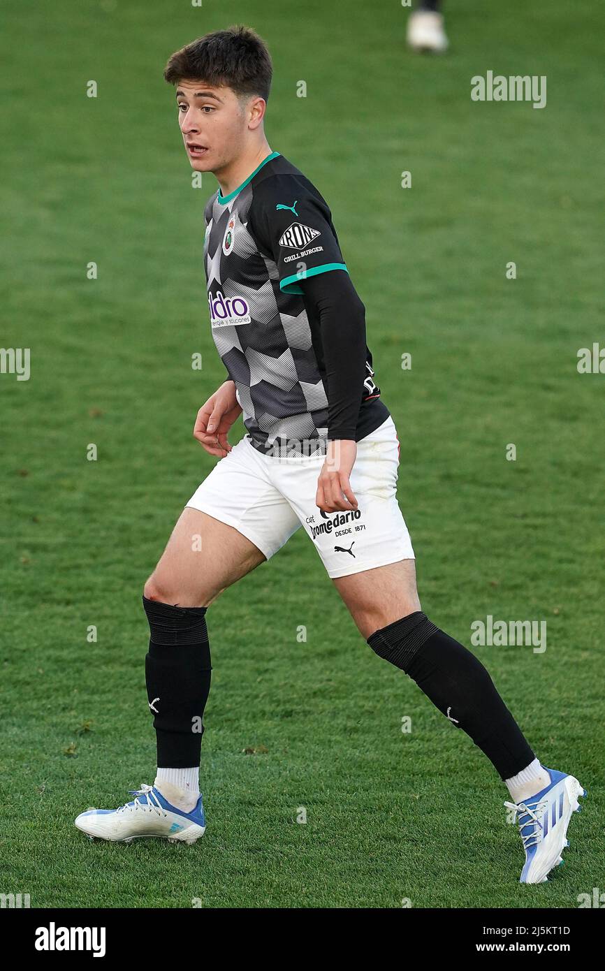 Real Racing Club de Santander's Pablo Torre, player signed by FC Barcelona  for the next season, during 1ª RFEF match. April 23,2022. (Photo by  Acero/Alter Photos/Sipa USA Stock Photo - Alamy