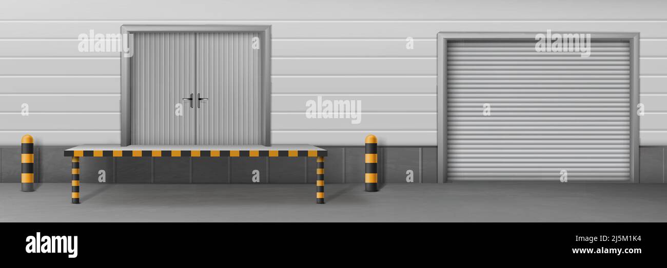 Selfstorage business facility, delivery company warehouse, car service