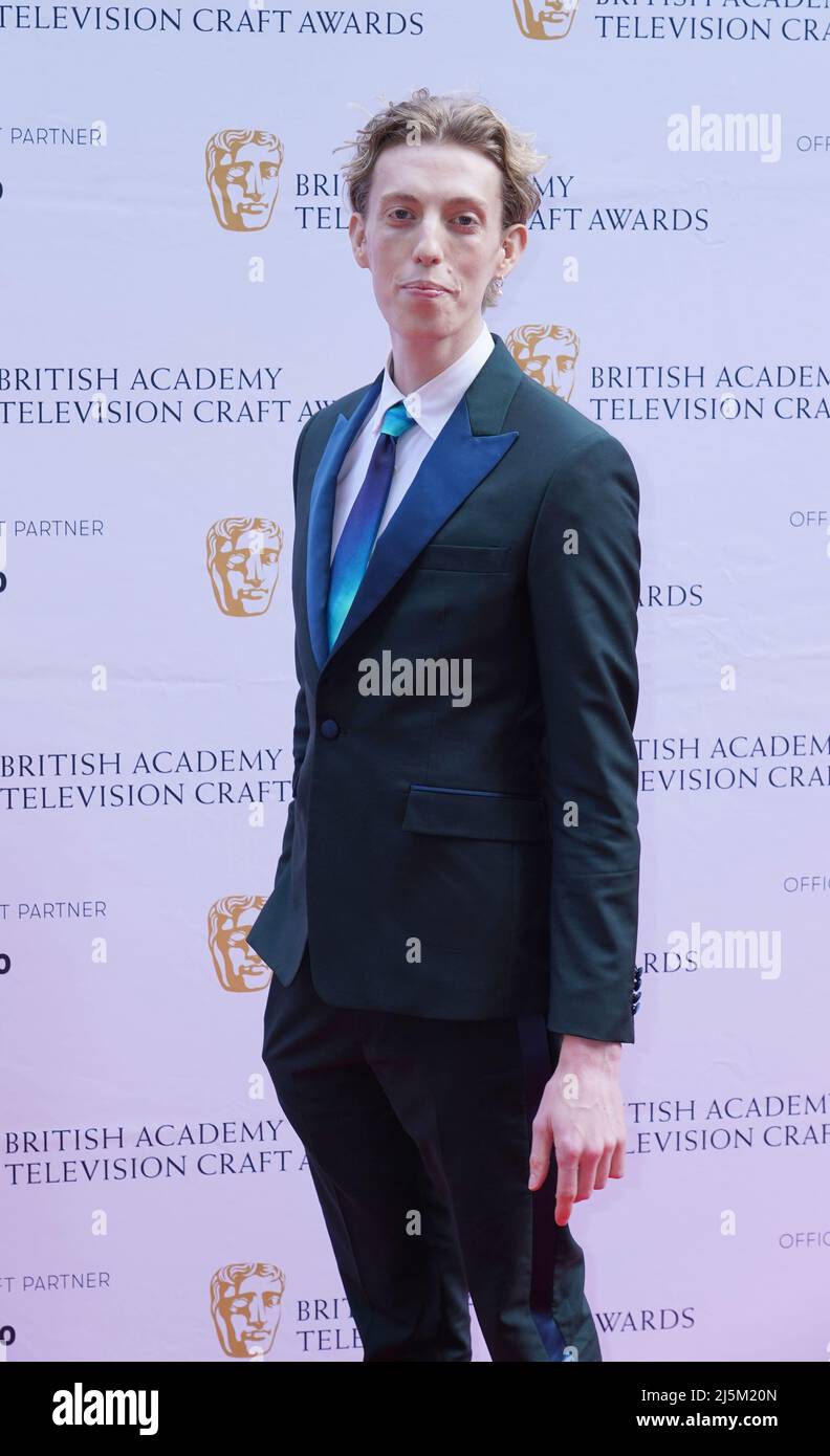 Harry Trevaldwyn attending the BAFTA Television Craft Awards at the