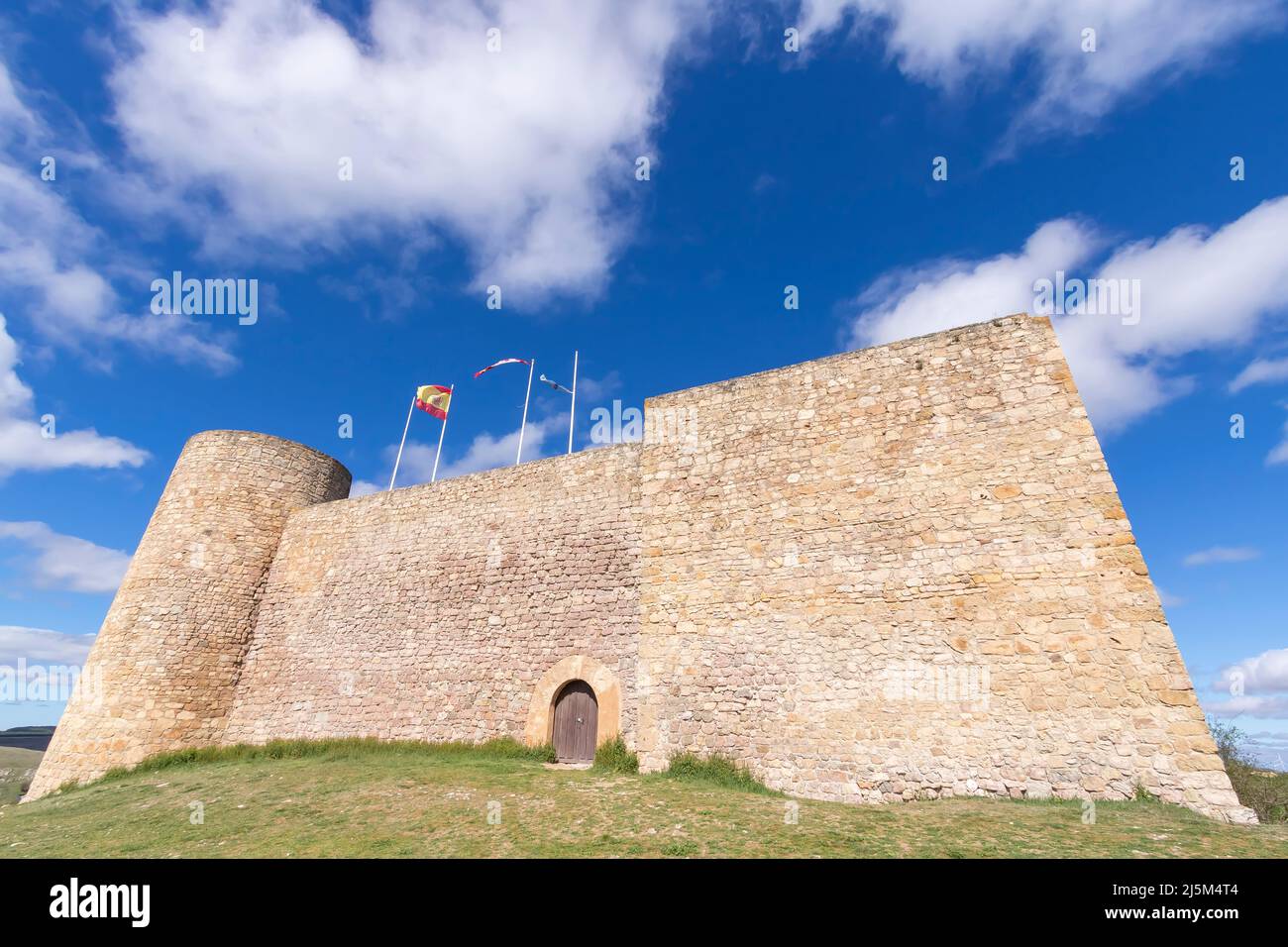 Castle of Medinaceli town, Soria province, Spain. Stock Photo
