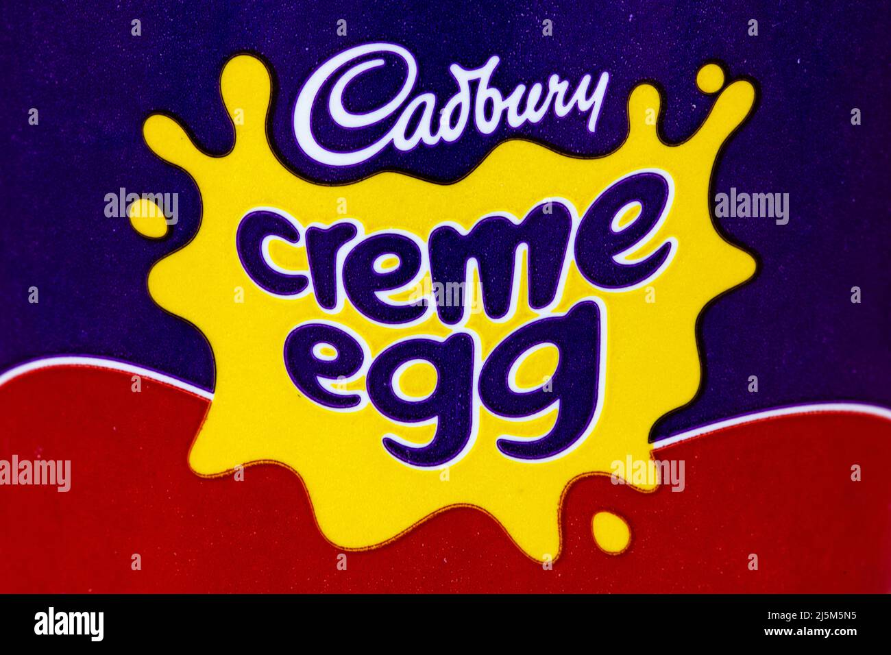 Cadbury Creme Egg Stock Photo
