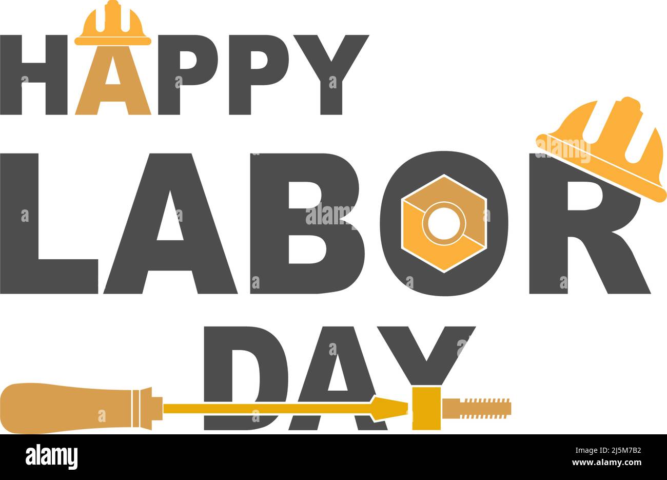 Labor day icon design illustration template vector Stock Vector