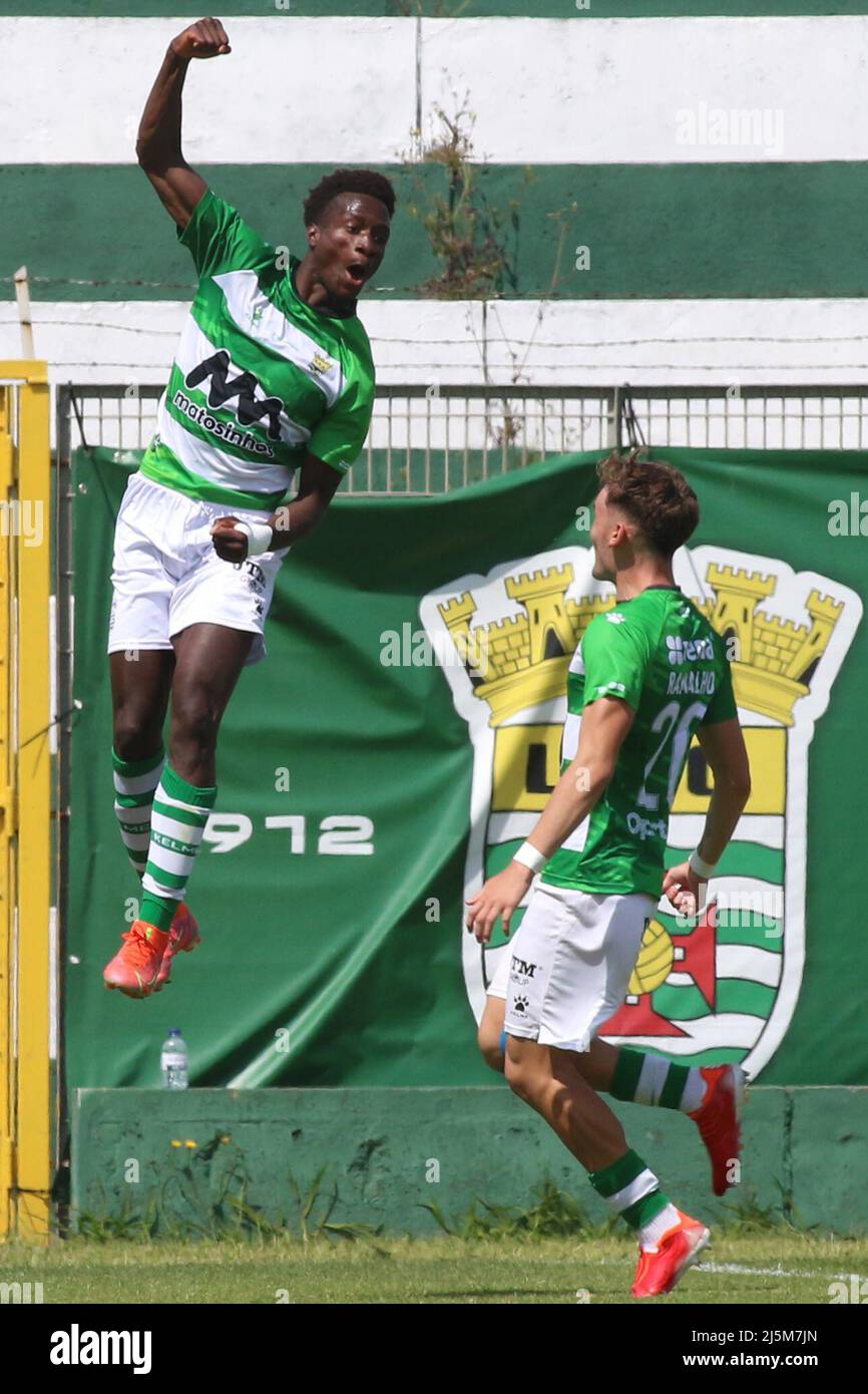 Leça da Palmeira, 04/24/2022 - This afternoon, Leça Futebol Clube received  Sport Comércio e Salgueiros, at Leça Futebol Clube Stadium, in a game  counting for the 5th Qualifying Journey of the North