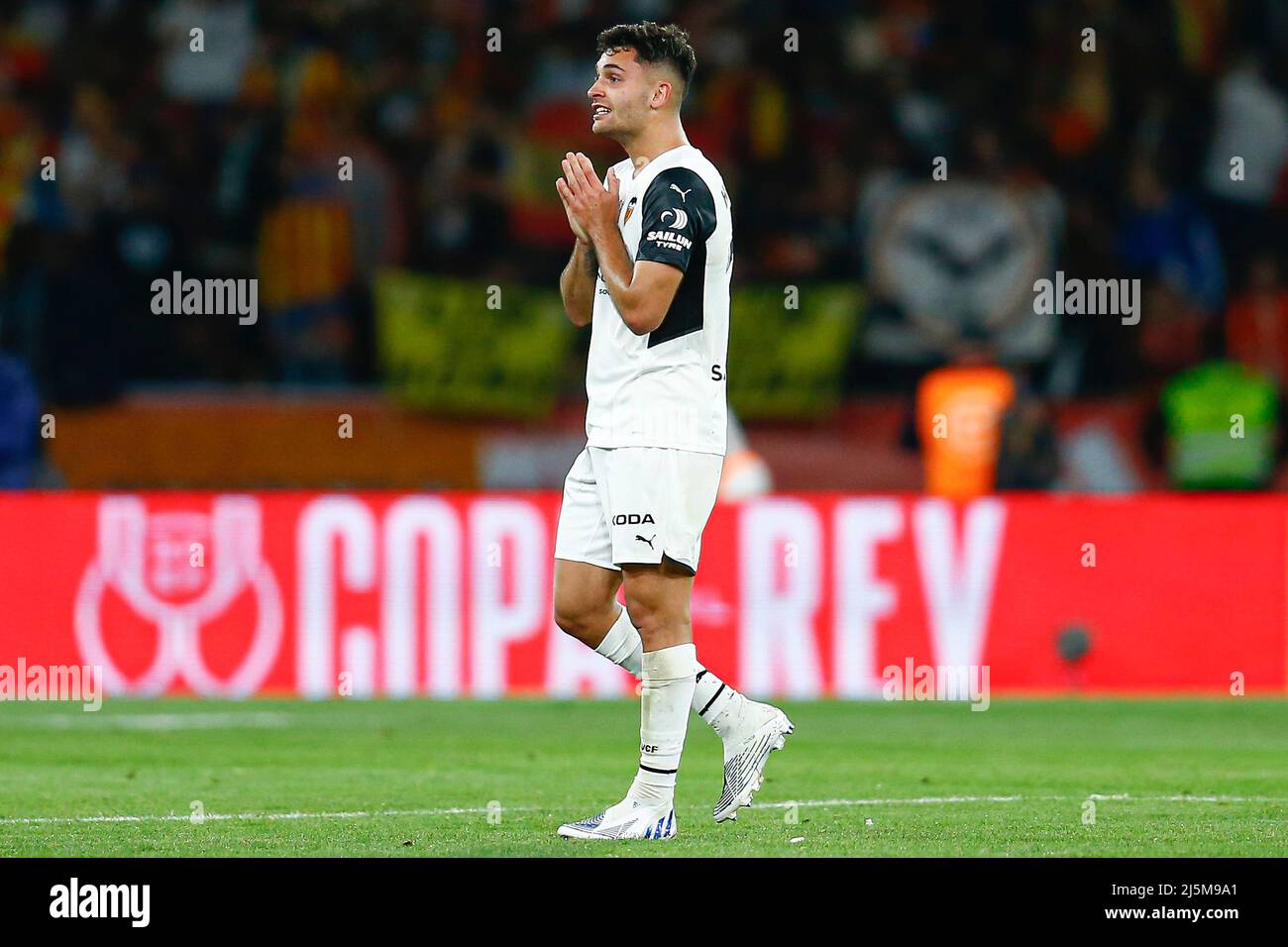 Gabriel Paulista of Valencia CF during the Copa del Rey match between Real  Betis and Valencia CF played at La Cartuja Stadium on April 23, 2022 in  Sevilla, Spain. (Photo by Antonio