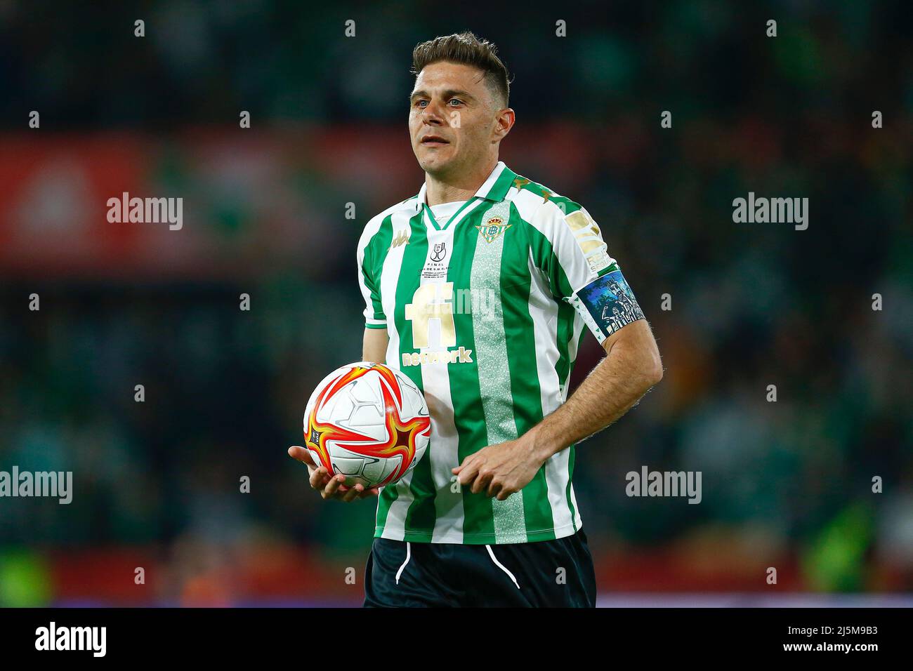 Gabriel Paulista of Valencia CF during the Copa del Rey match between Real  Betis and Valencia CF played at La Cartuja Stadium on April 23, 2022 in  Sevilla, Spain. (Photo by Antonio