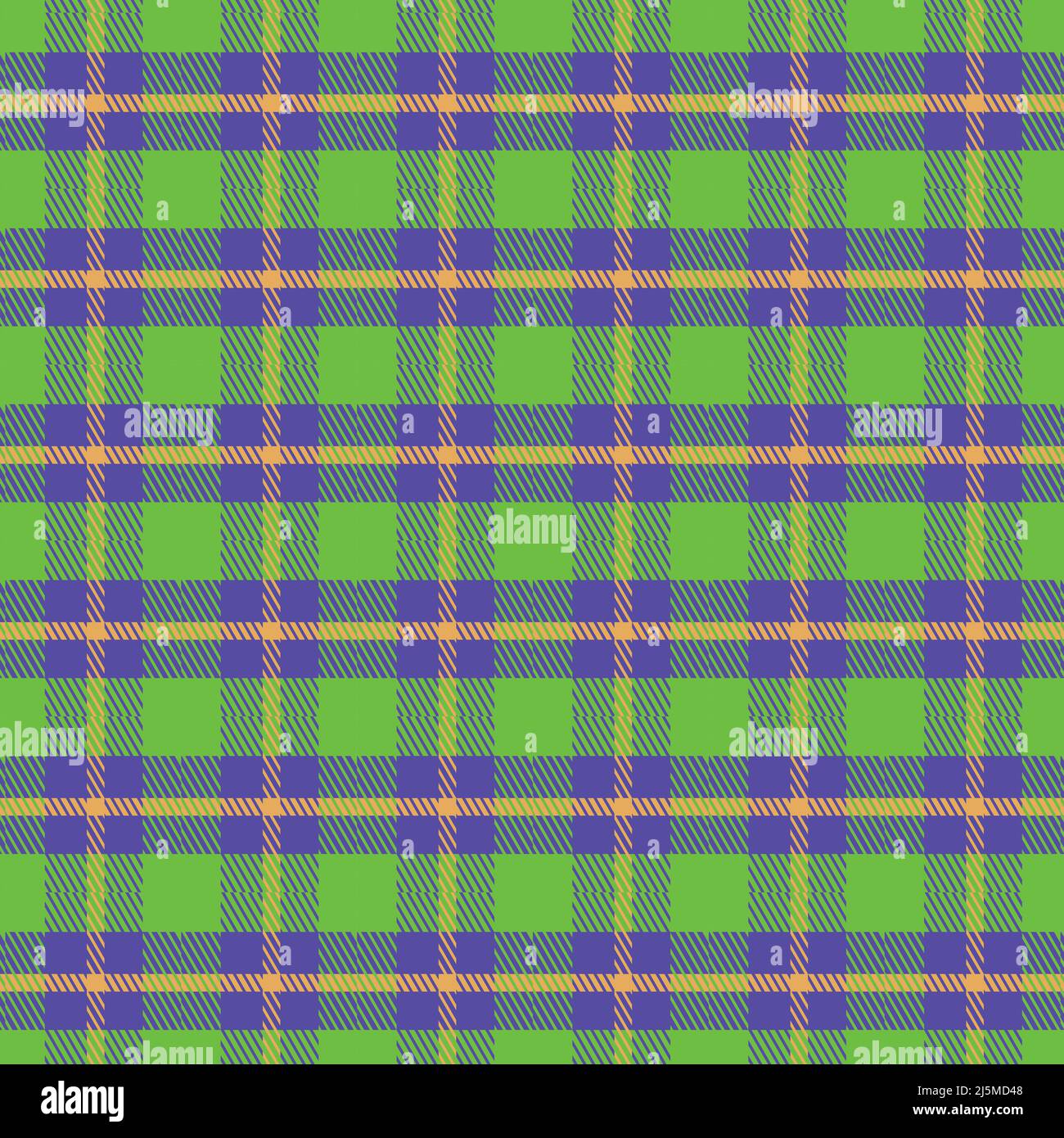 Plaid checkered fabric pattern. Modern plaid design for shirts, skirts, tablecloths, flannel, and blanket. Vector illustration. eps 10 Stock Vector