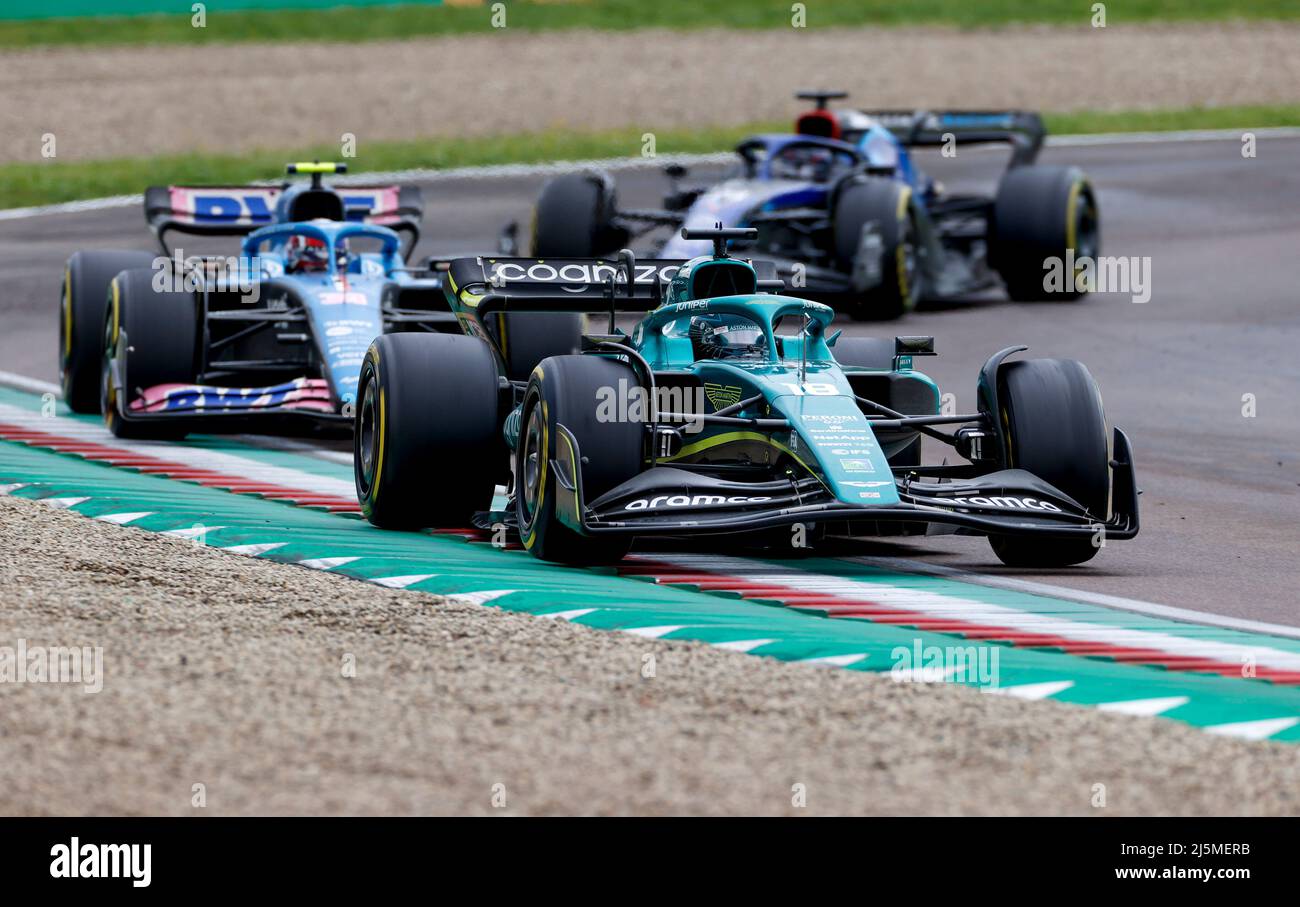  AMR22 # 18 Lance Stroll Aramco Cognizant F1 Campeonato