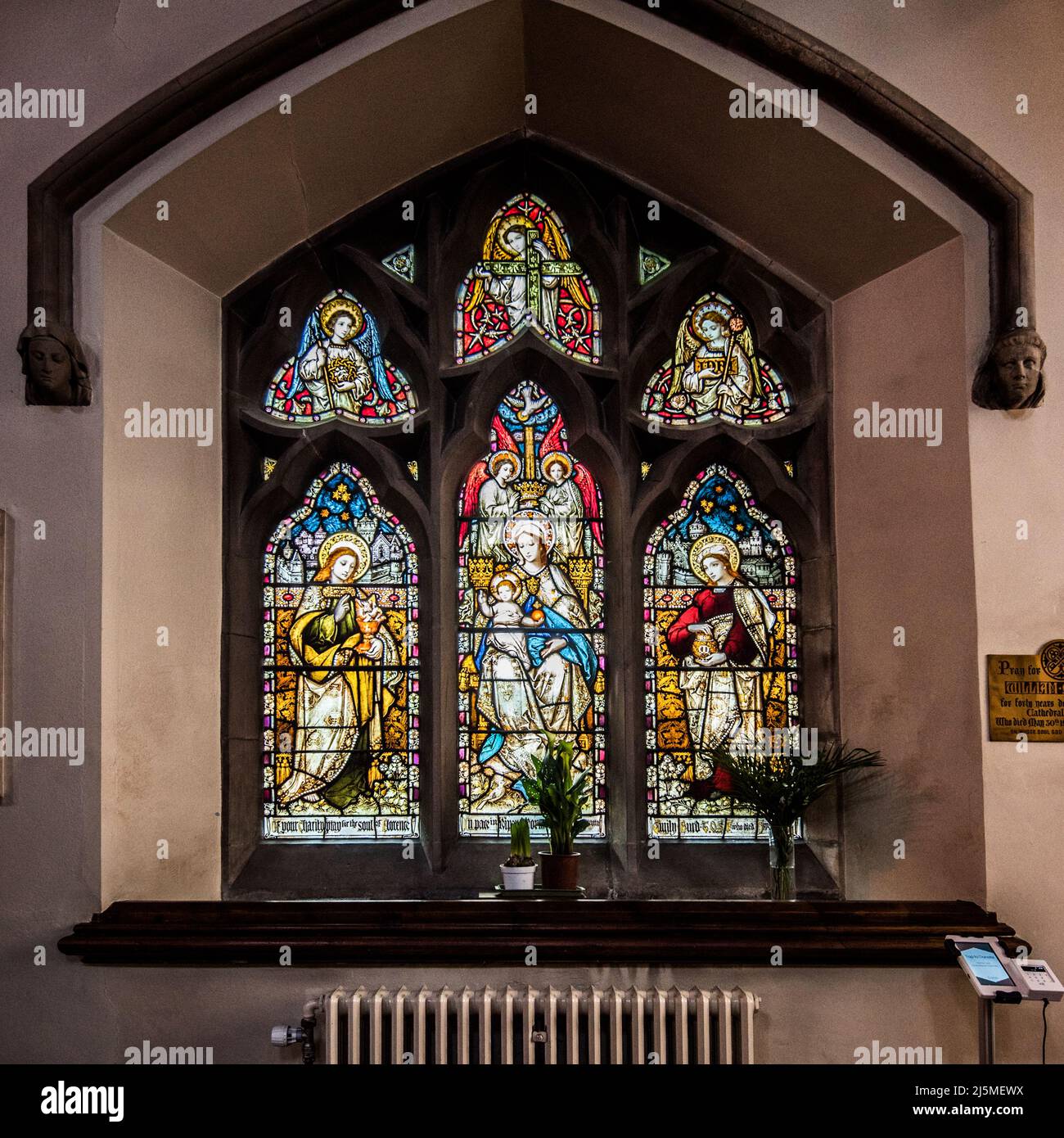 Shrewsbury Cathedral has a number of outstanding stained glass windows