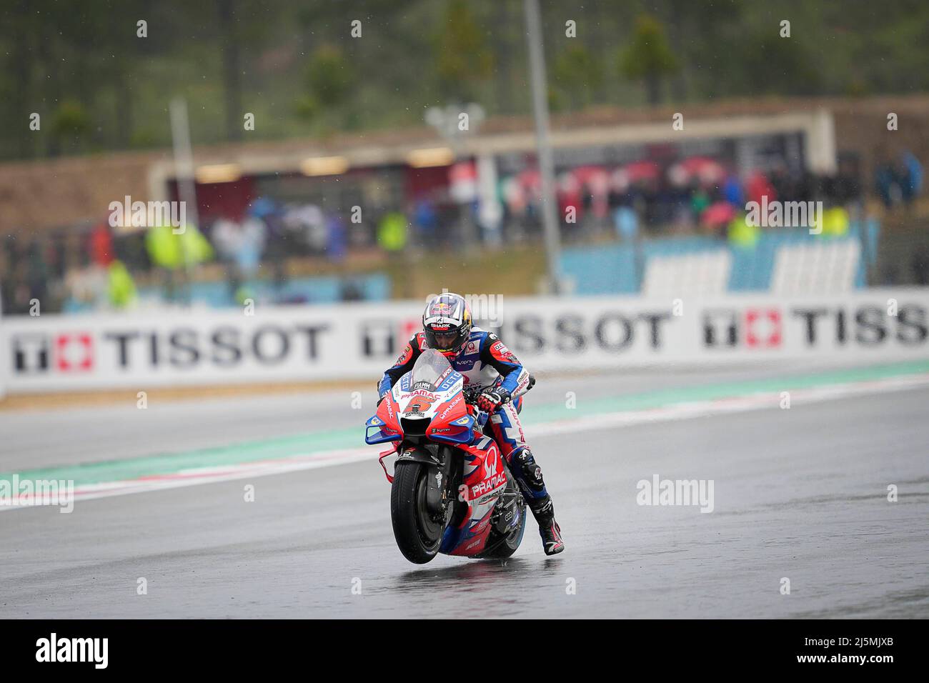 Qualifying for MotoGP Tissot Grand Prix of Portugal at Portimao Circuit,  Portugal, April 23, 2022 In picture: France Johann Zarco Clasificacion del  Gran Premio Tissot de MotoGP de Portugal en el Circuito