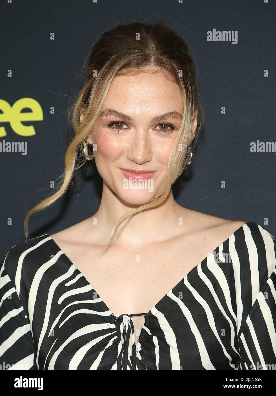 24 April 2022 -West  Hollywood, California - Madison Lintz. Los Angeles Special Screening And Panel For Amazon Freevee's New Series "Bosch: Legacy"  held at The London West Hollywood. Photo Credit: FS/AdMedia/Sipa USA Stock Photo