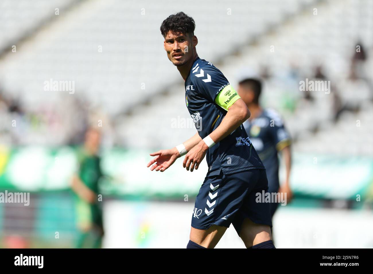 Tokyo Japan 23rd Apr 22 Junki Koike Verdy Football Soccer 22 J2 League Match Between Tokyo Verdy Jef United Chiba At Ajinomoto Stadium In Tokyo Japan Credit Yohei Osada Aflo Sport Alamy