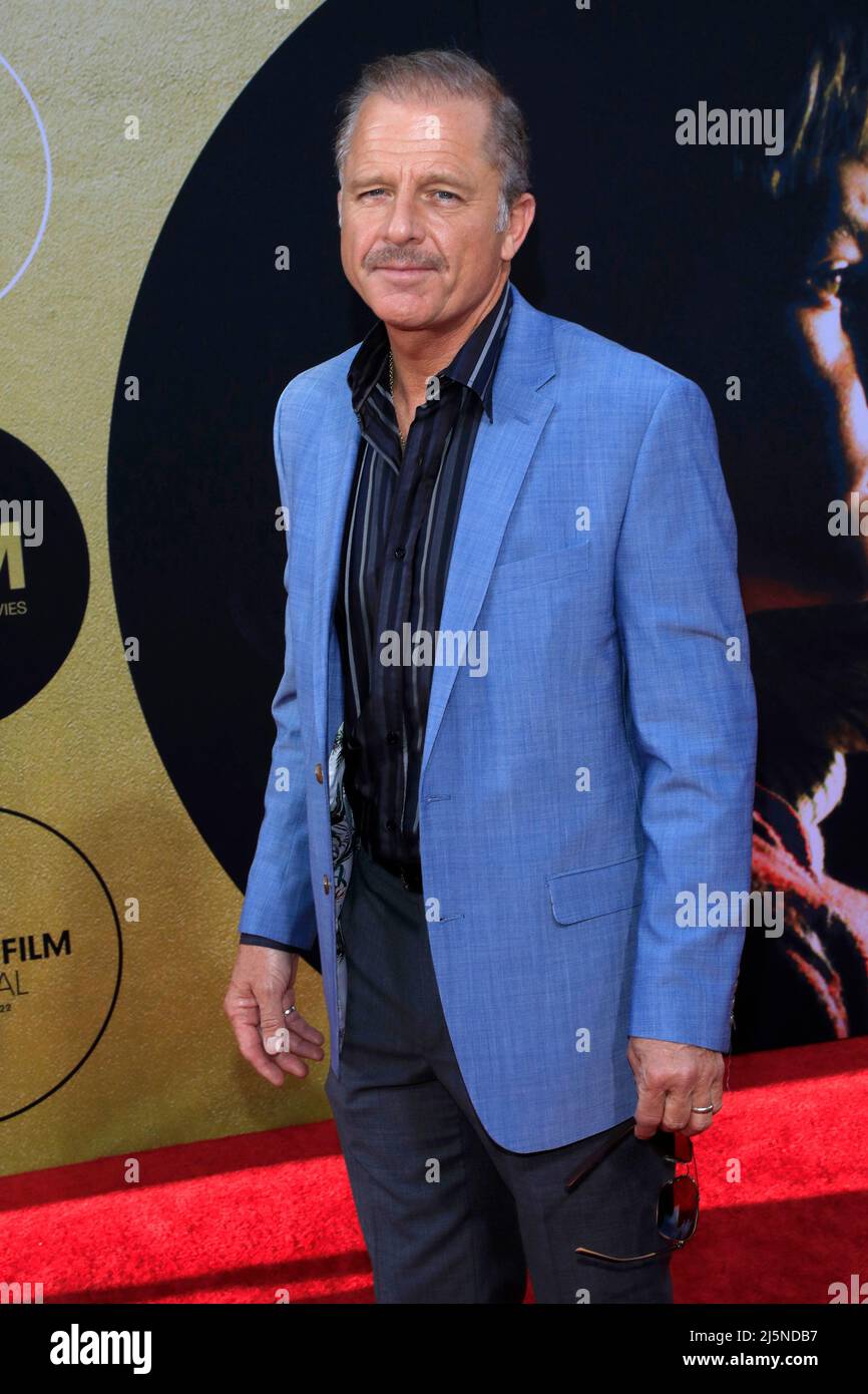 April 21, 2022, Los Angeles, CA, USA: LOS ANGELES - APR 21:  Maxwell Caulfield at the ET 40th Anniv Screening at 2022 TCM Classic Film Festival at TCL Chinese Theater IMAX on April 21, 2022  in Los Angeles, CA (Credit Image: © Kay Blake/ZUMA Press Wire) Stock Photo