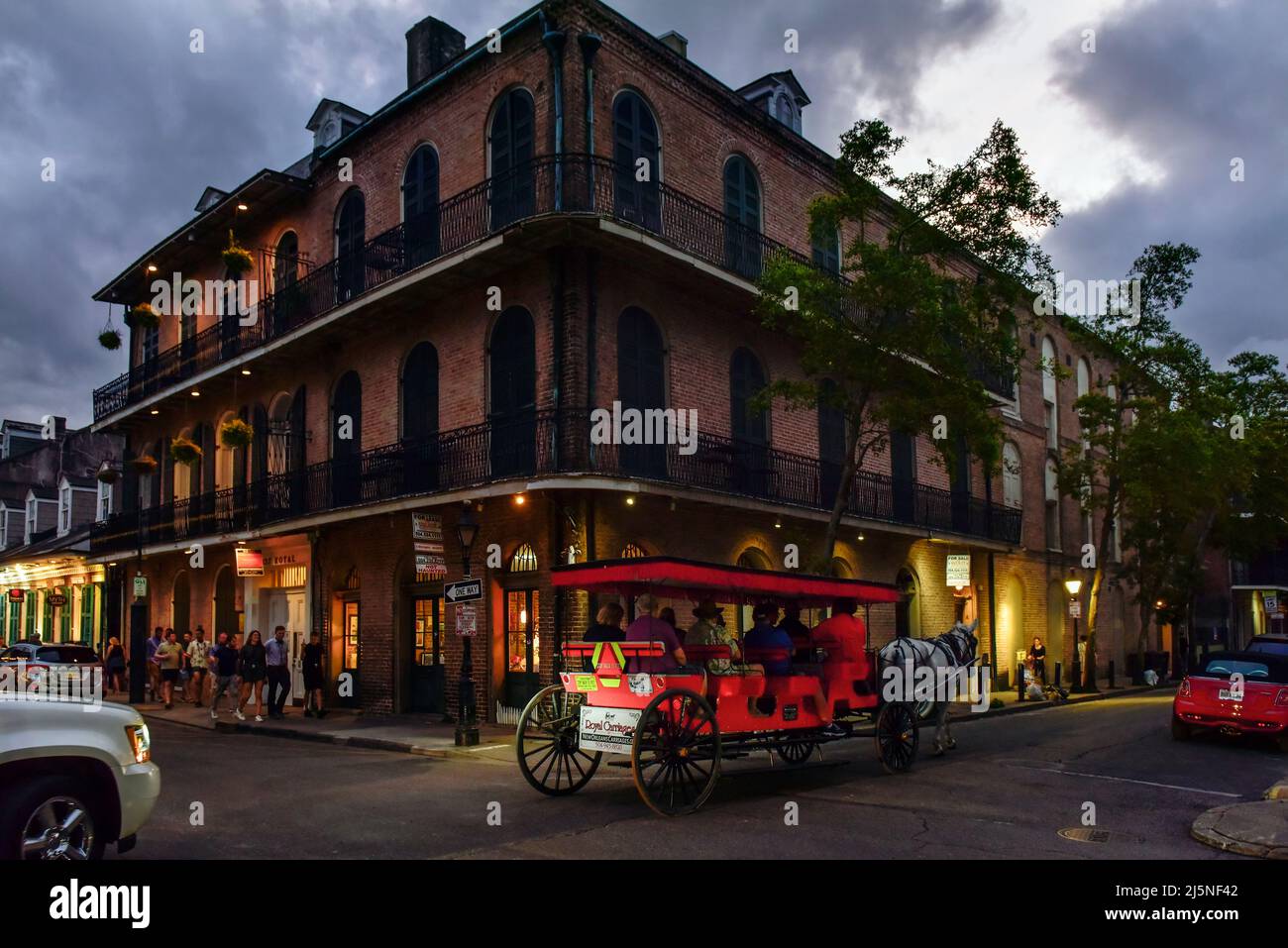 The French Quarter, New Orleans, Louisiana. Stock Photo