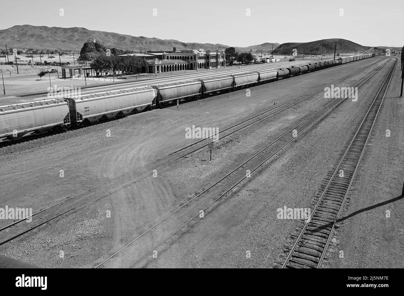 Barstow Railway station in California. Stock Photo