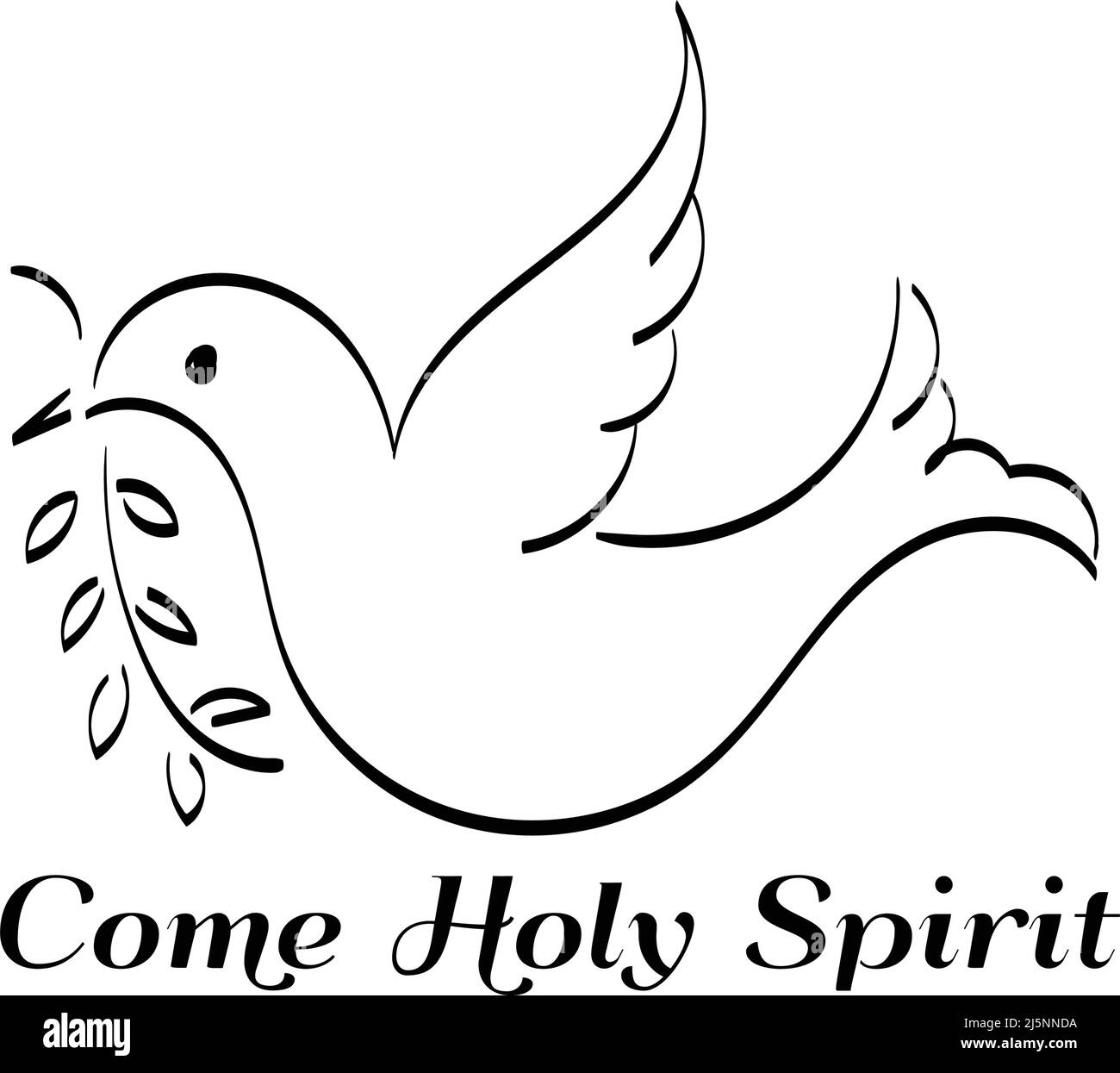 Come Holy Spirit. Quench Our Thirst. Pentecost Sunday. Use as poster