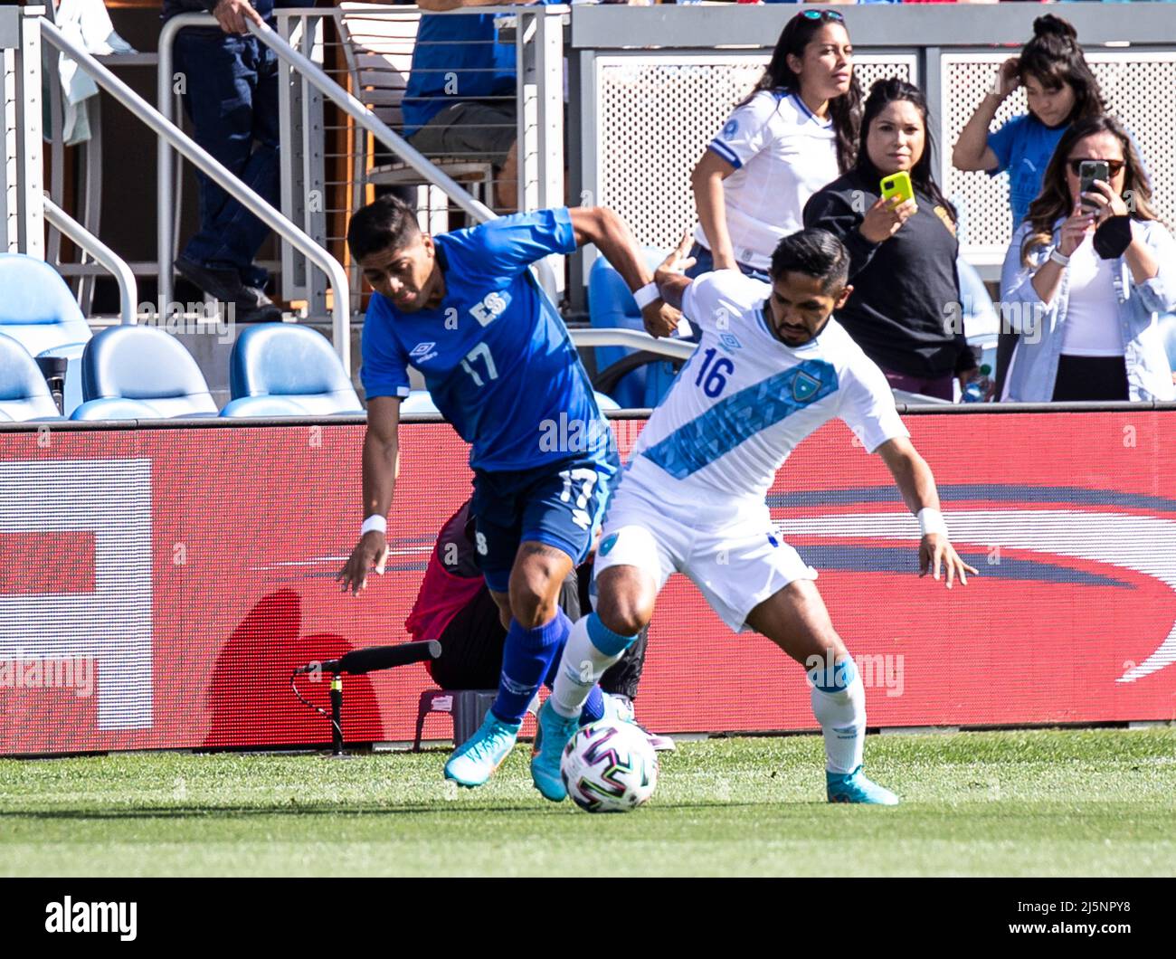 April 24, 2022 San Jose, CA USA during the soccer game between the