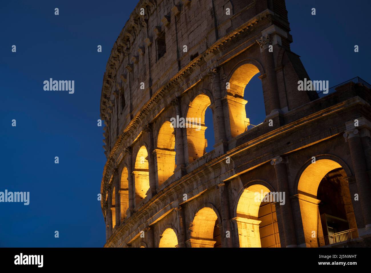 Colosseo of Rome - Stock Image