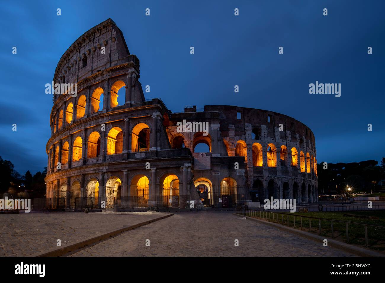 Colosseo of Rome - Stock Image