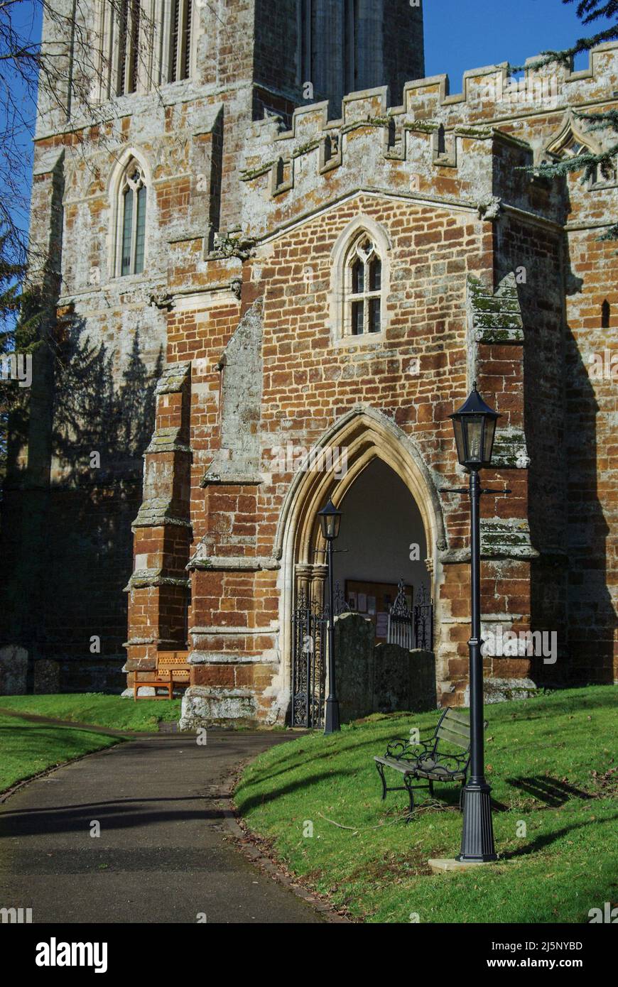 Church of St Mary in the village of Finedon, Northamptonshire, UK; best