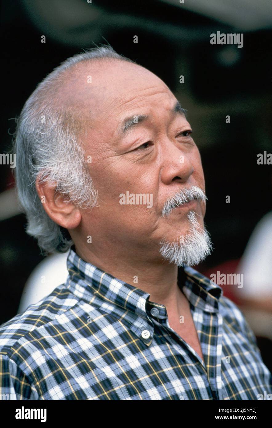 PAT MORITA in THE NEXT KARATE KID (1994), directed by CHRISTOPHER CAIN. Credit: COLUMBIA PICTURES / Album Stock Photo