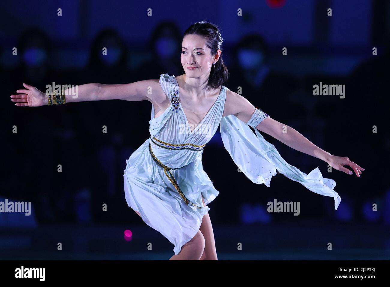 Kyoto, Japan. 23rd Apr, 2022. Shizuka Arakawa Figure Skating BLOOM on