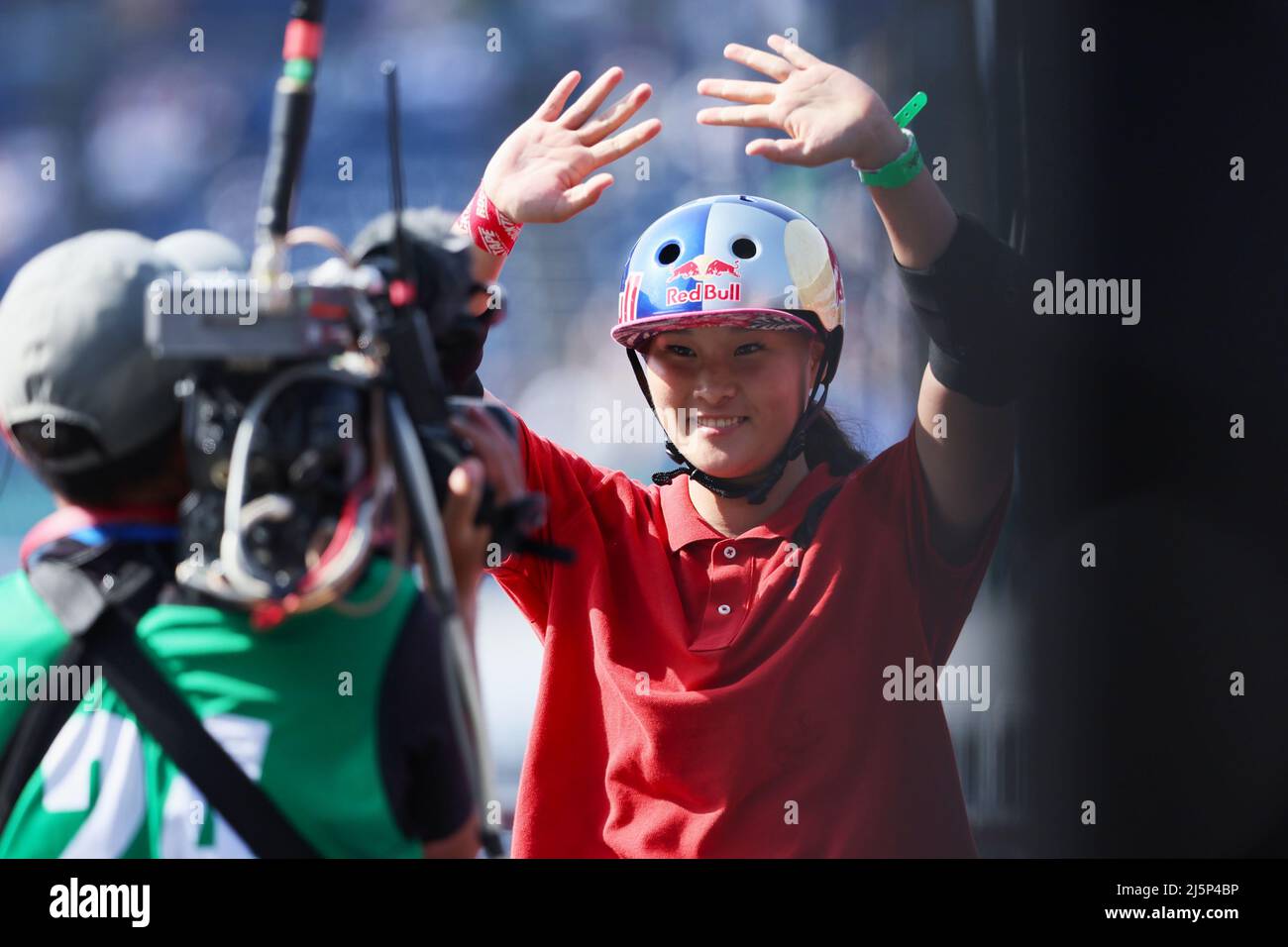 Sakura Yosozumi (JPN), APRIL 23, 2022 Skateboarding X Games Chiba