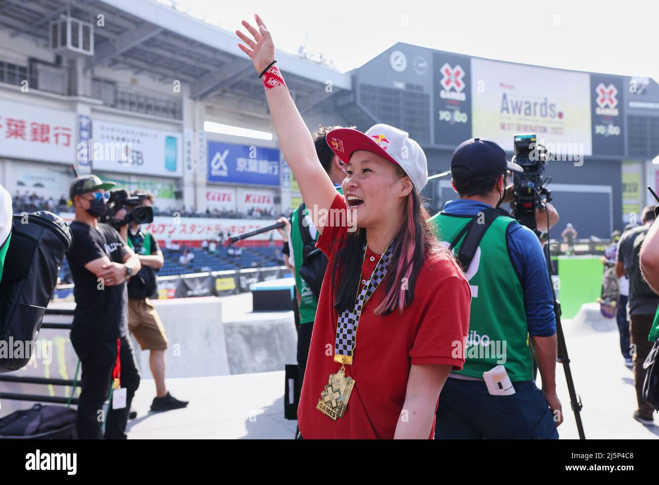 Sakura Yosozumi (JPN), APRIL 23, 2022 Skateboarding X Games Chiba