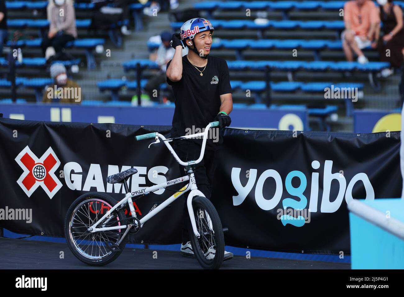 Rim Nakamura (JPN), APRIL 23, 2022 - Cycling : X Games Chiba 2022 BMX Park  Final at ZOZO