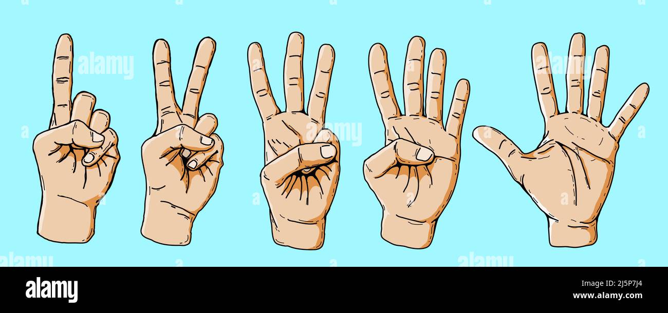 Finger language hi-res stock photography and images - Alamy