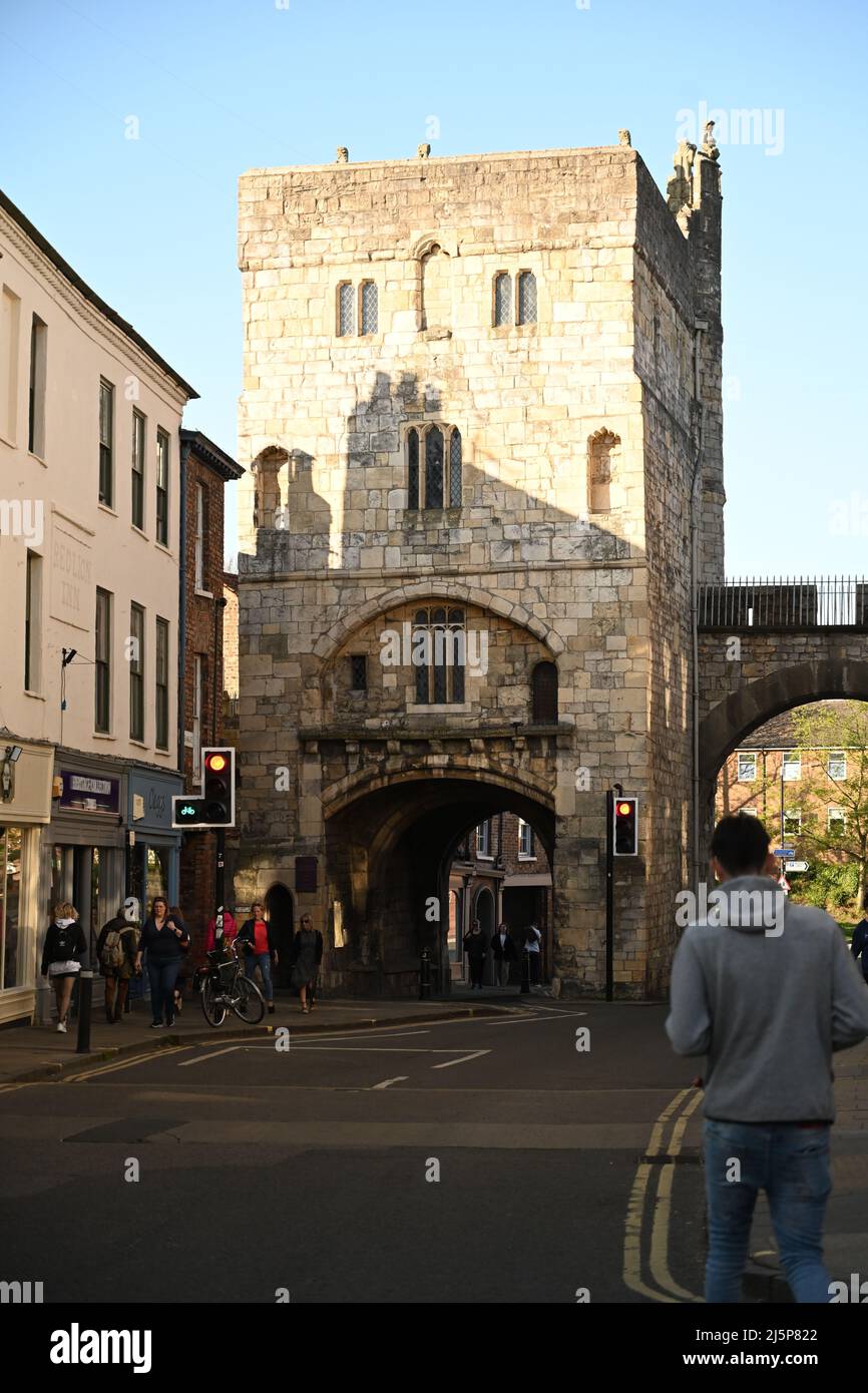 Monk gate york wall hires stock photography and images Alamy