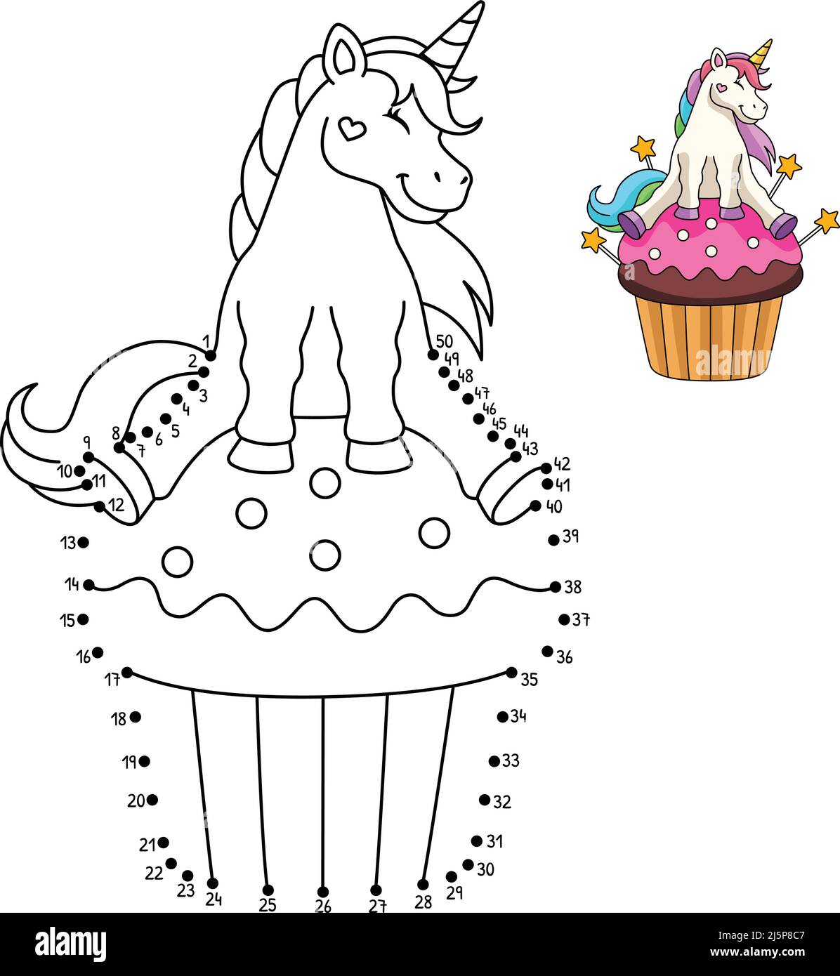 7500 Collections Coloring Pages Unicorn Cupcake  Latest Free