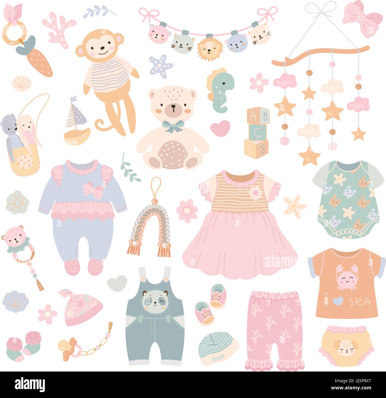 Cartoon clothes for babies hotsell