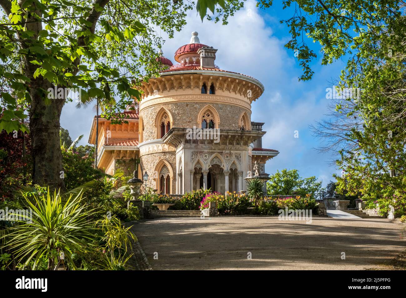 Palacio de Monserrate, Sintra, Portugal, in the spring Stock Photo