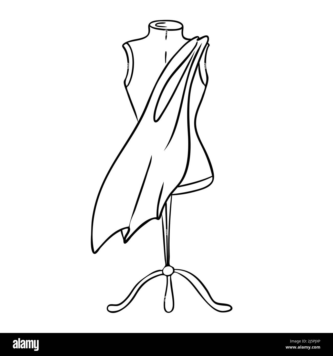 Girl Mannequin Outline
