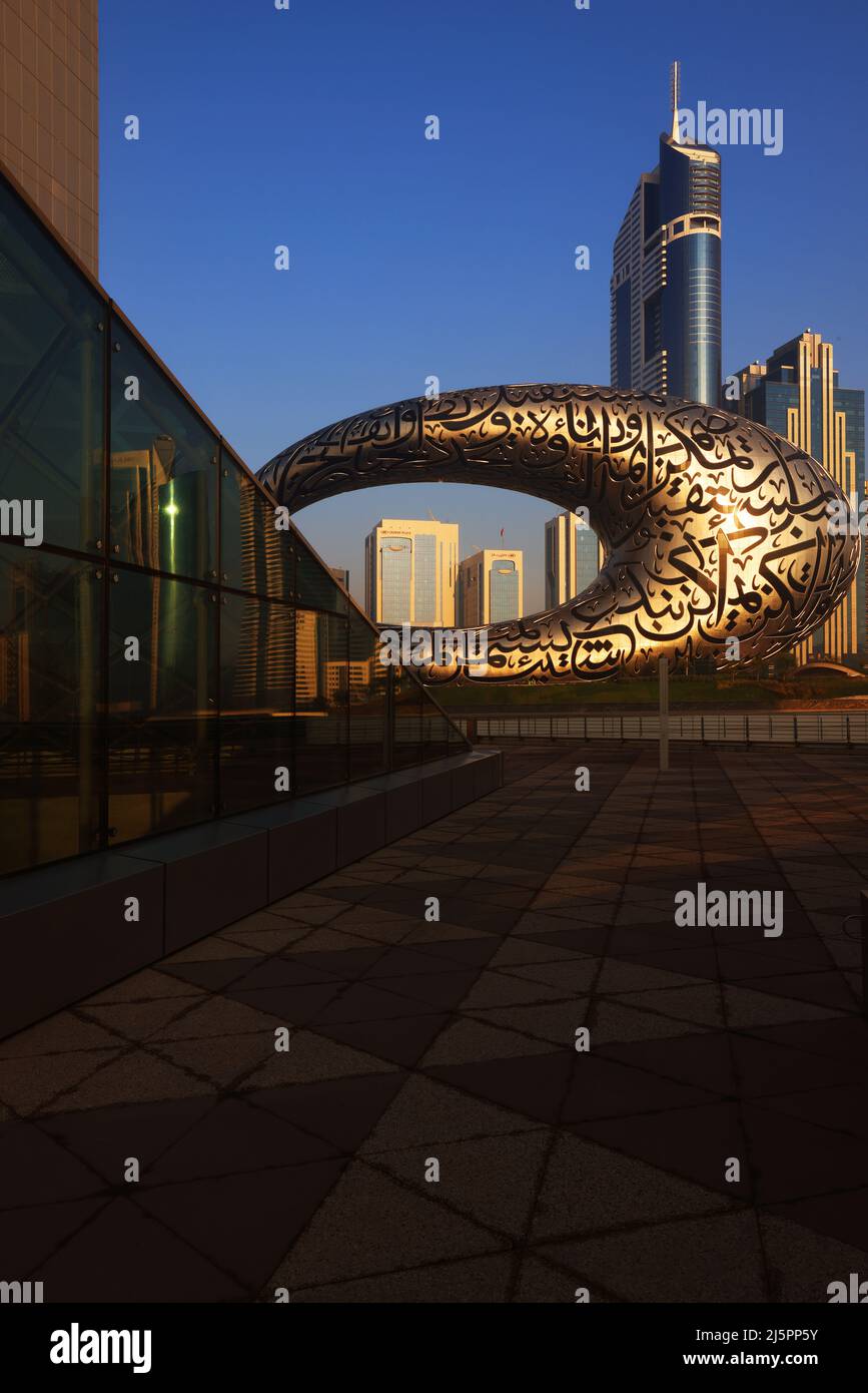 Dubai Museum, Downtown, moderne Architektur, Zukunft, Atemberaubende