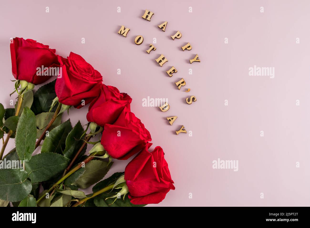 Beautiful Bouquet of Red Roses with Gift Box on the Red Background - Happy  Birthday Greeting Card Concept Stock Image - Image of copy, border:  175458133