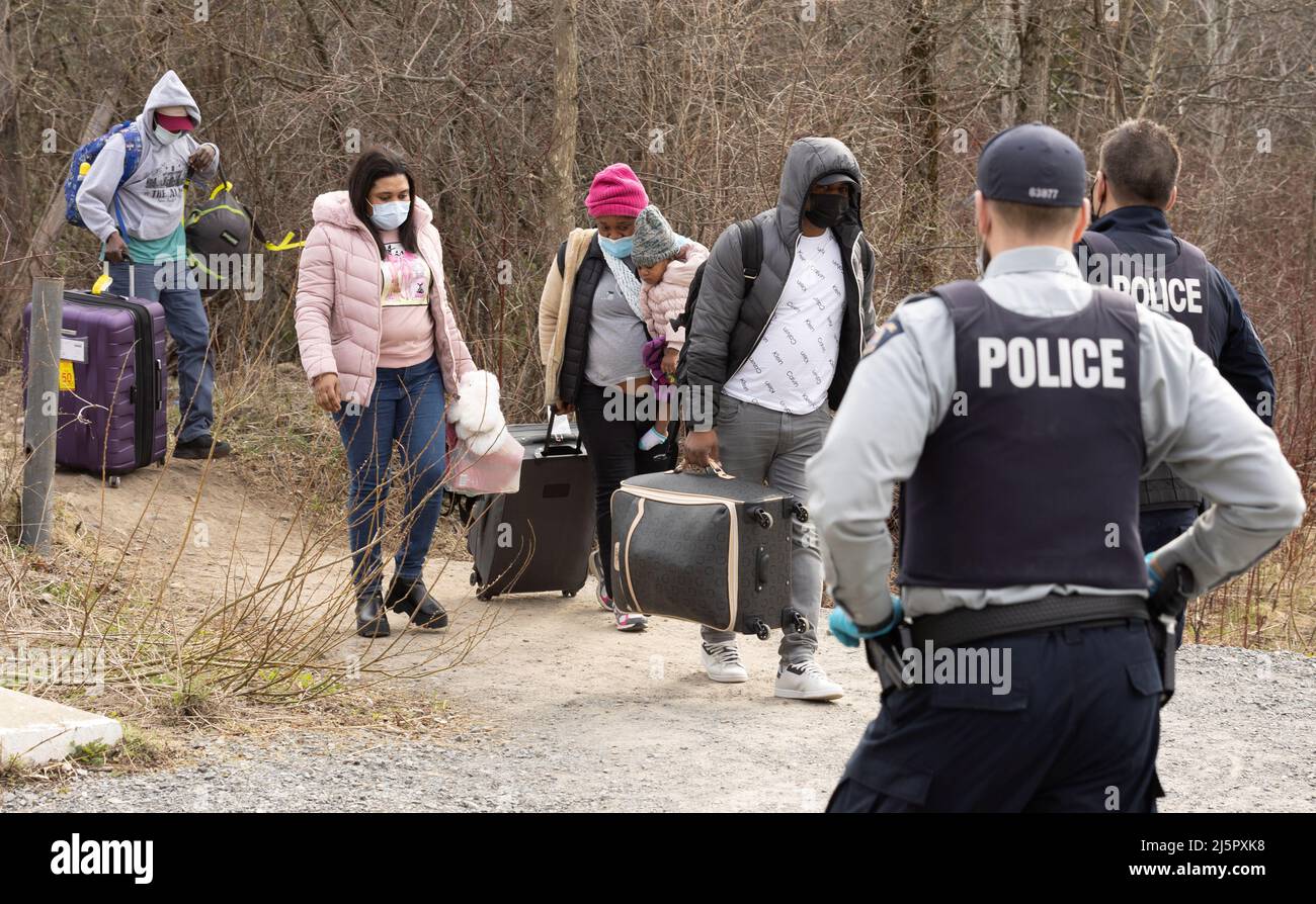 Roxham Road Border Crossing 2022